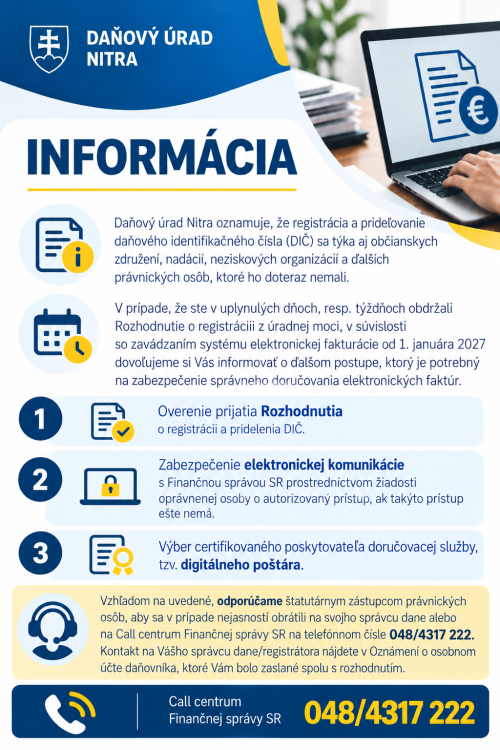 e faktúra informácie